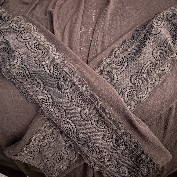 LADIES HARLEY DAVIDSON OPEN CARDIGAN WITH LOTS OF BLING - Picture 3 of 6